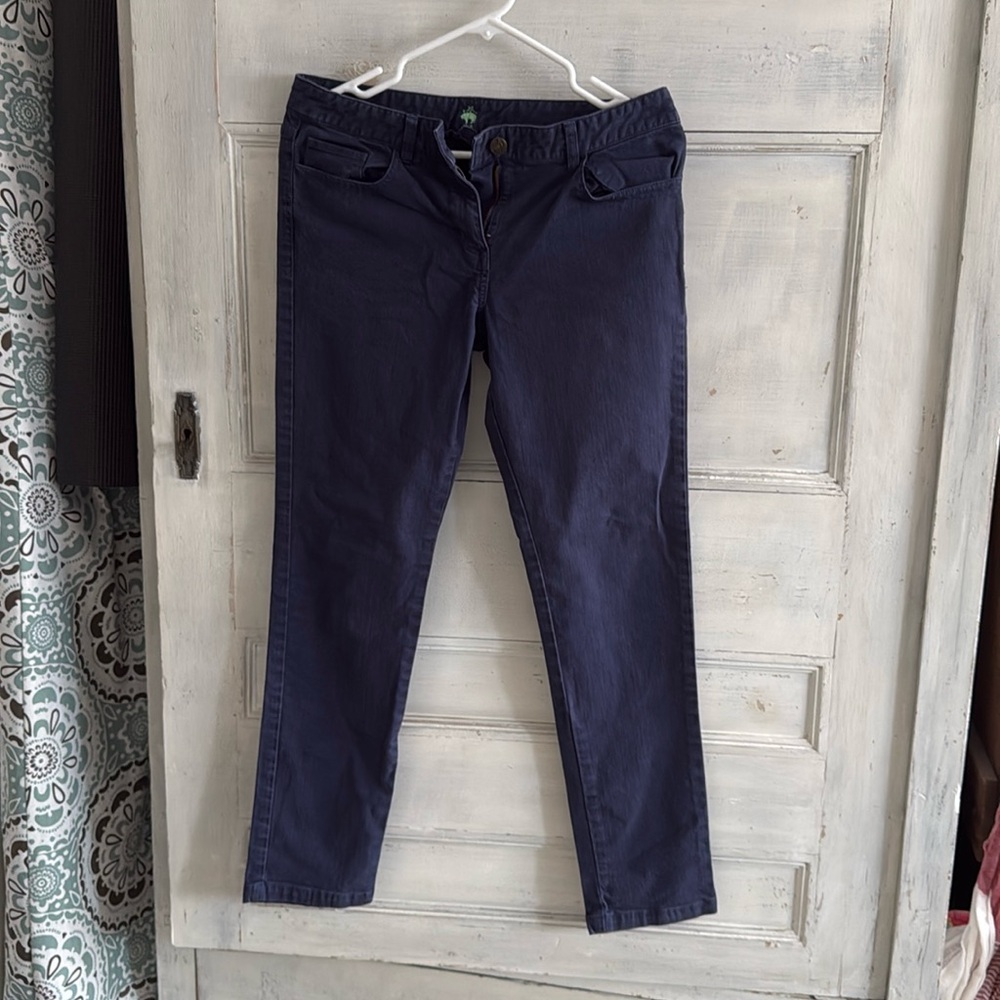 Brooks Brothers Cotton wheel navy jeans women’s six